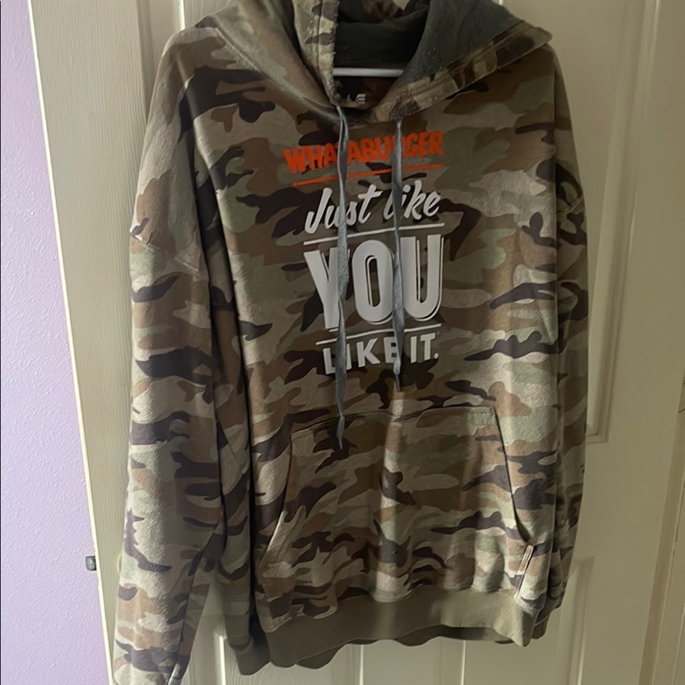 Whataburger just like you like it Camouflage Sweater
